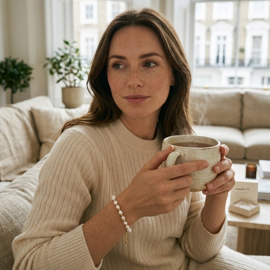 Natural Freshwater Pearl Bracelet — Timeless Elegance