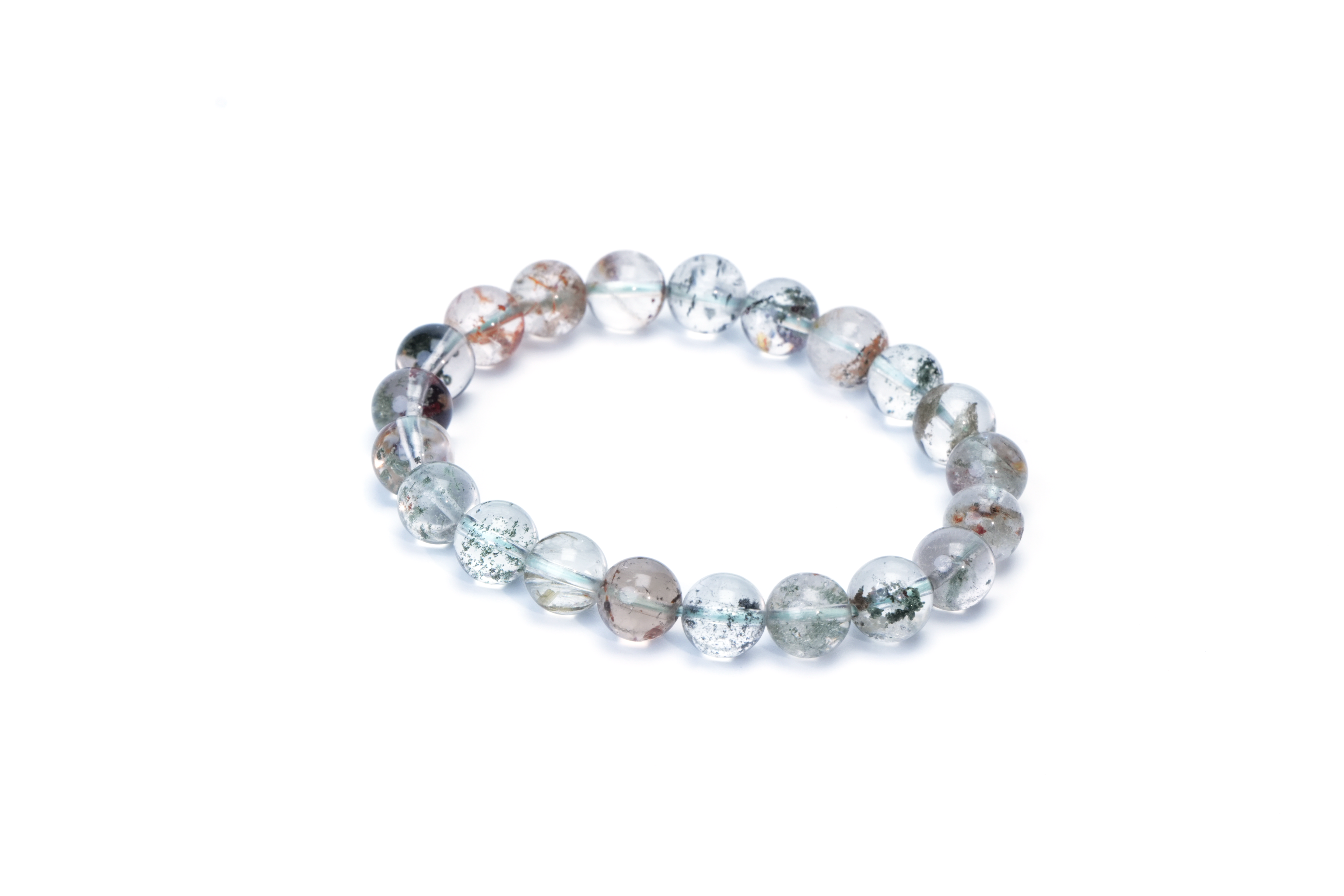 Green Phantom Quartz Bracelet — Abundance & New Beginnings