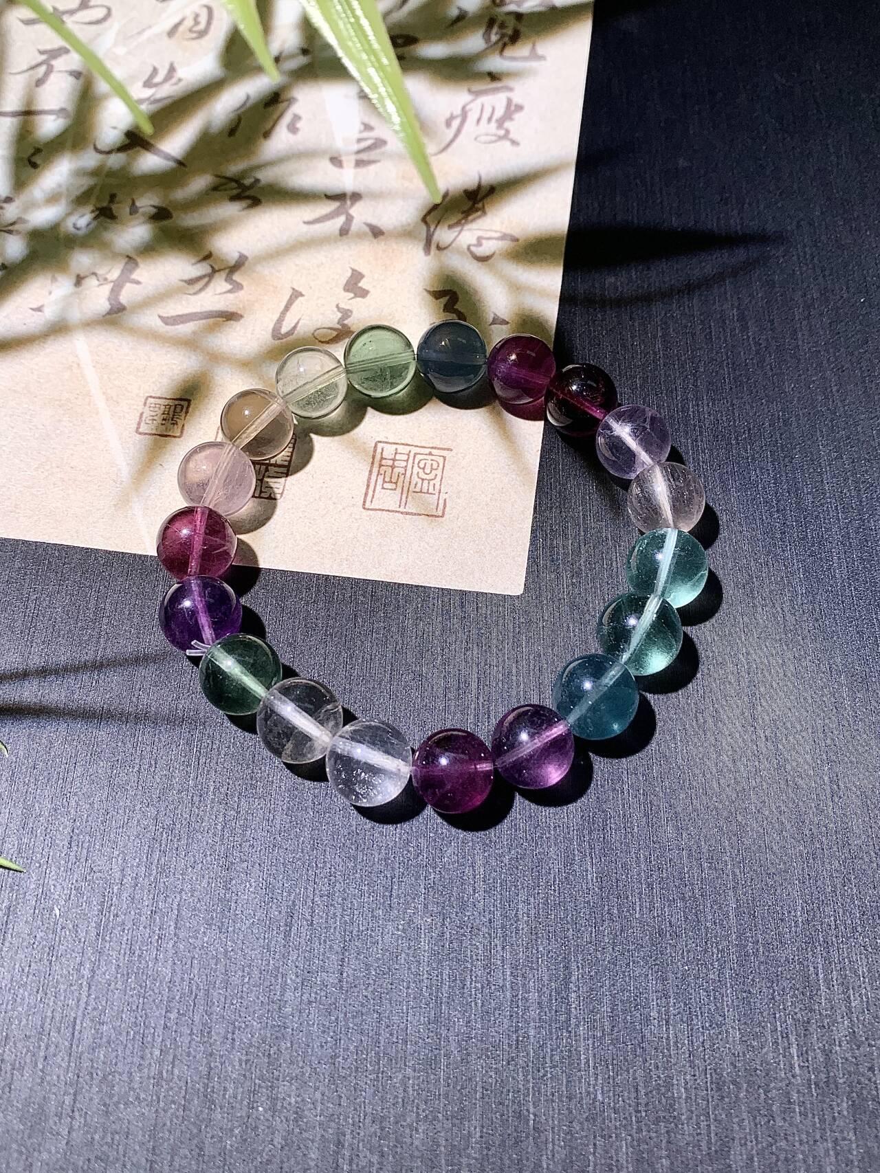Rainbow Fluorite Bracelet