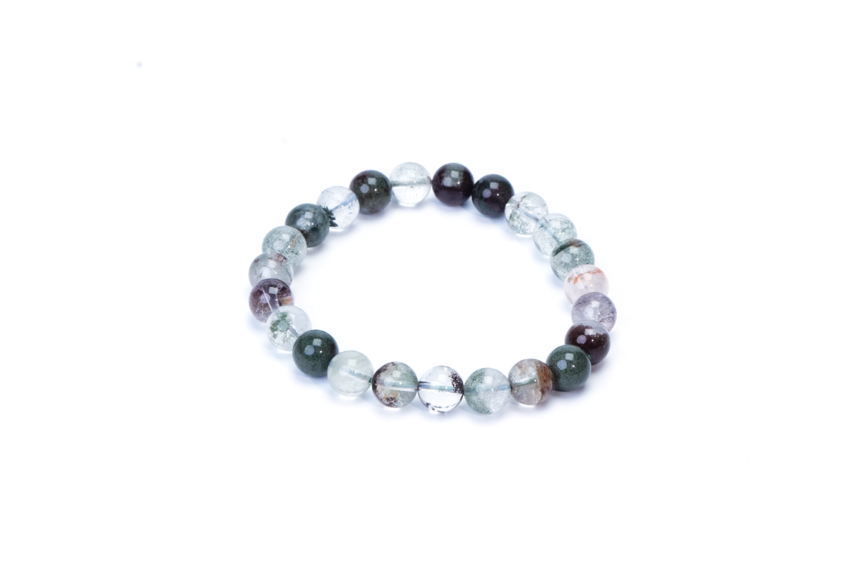 Garden Quartz Bracelet | Natural Crystal Quartz Jewellery | Onlan