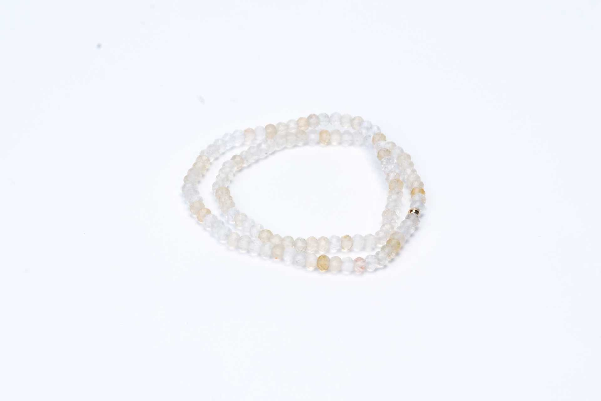 Crystal & Alloy Charm Bracelet