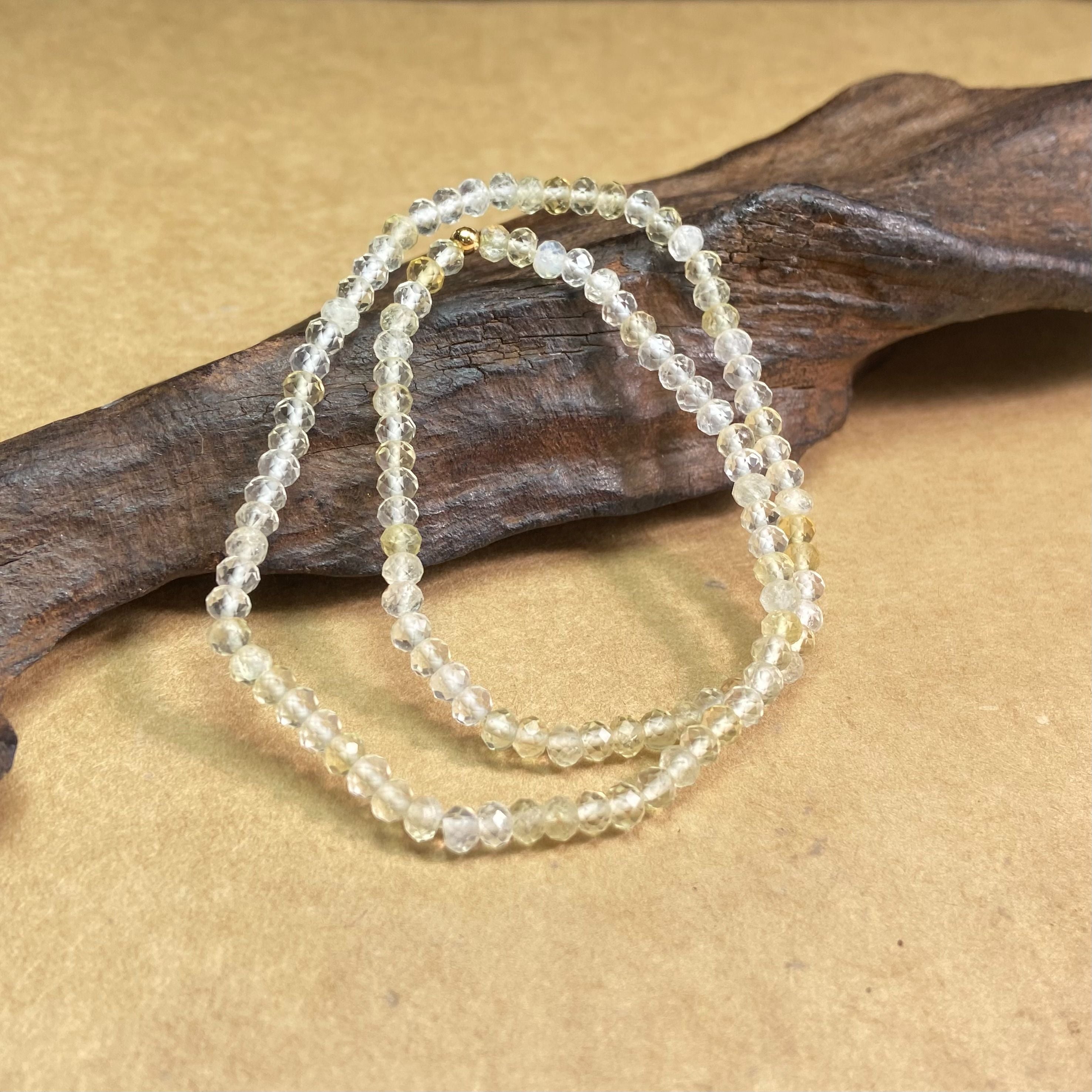 Crystal & Alloy Charm Bracelet