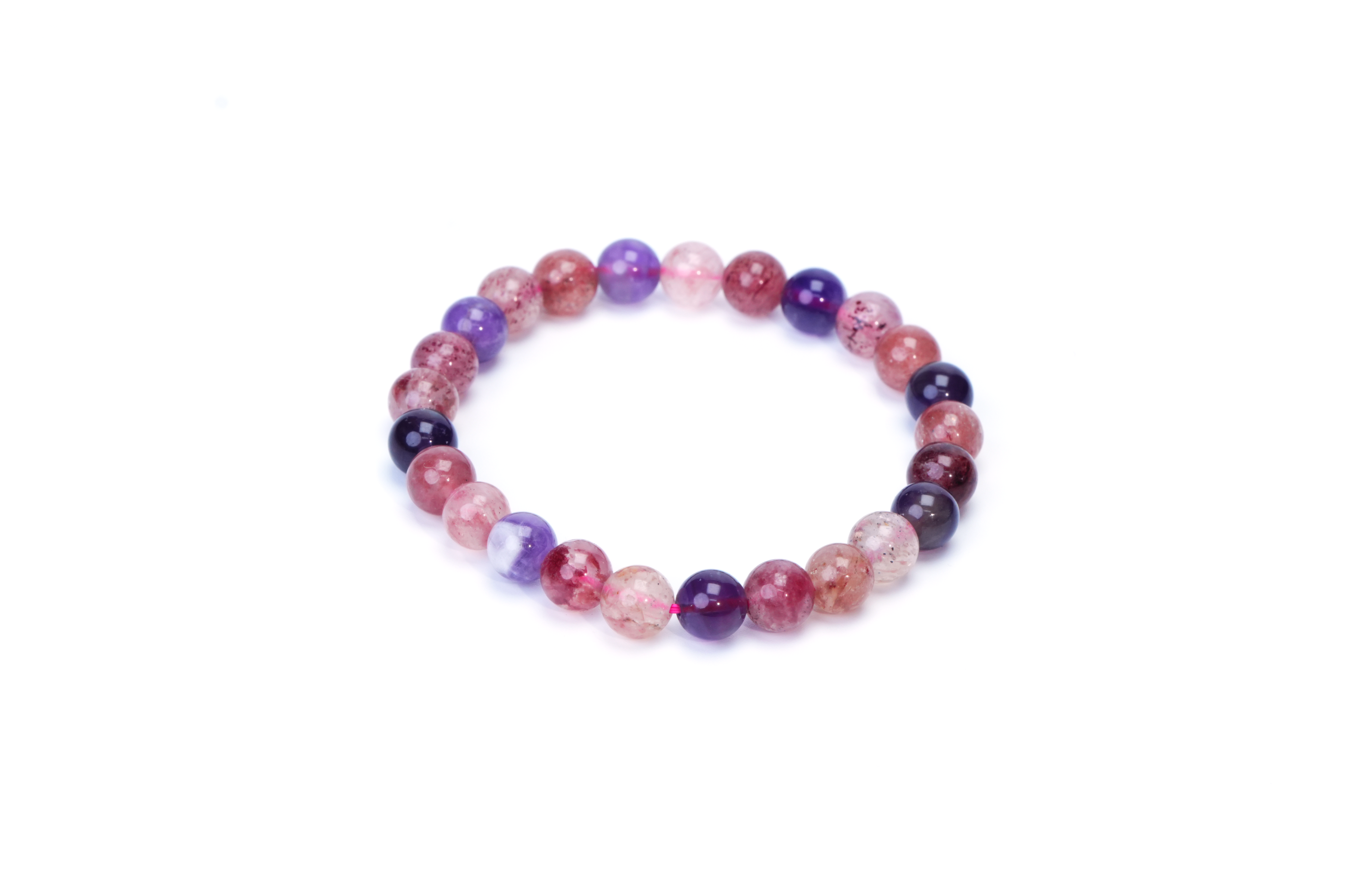 Amethyst Crystal Bracelet — Anxiety Relief & Calm